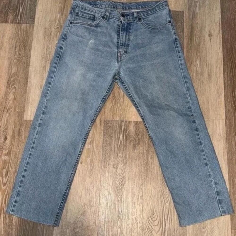 Levi-s 505 Men's Blue Jeans Size 32x30 . SKU-45